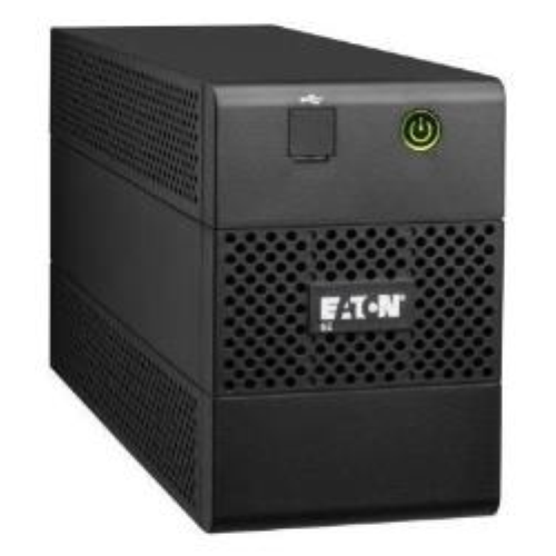 EATON 5E650IUSBDIN UPS 360W/650Va PORTA USB DURATA A PIENO CARICO IN BLACKOUT 7MIN COLORE NERO